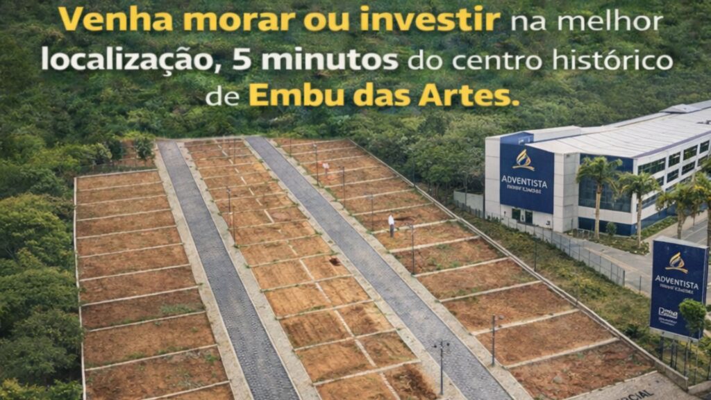 Lotes com pequena entrada em Embu das Artes